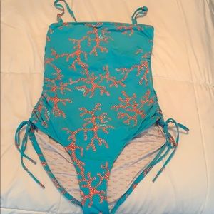 Lilly Pulitzer- Coral Me Crazy One Piece Swimsuit